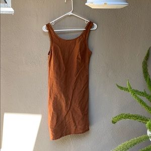 Prairie underground // brown dress